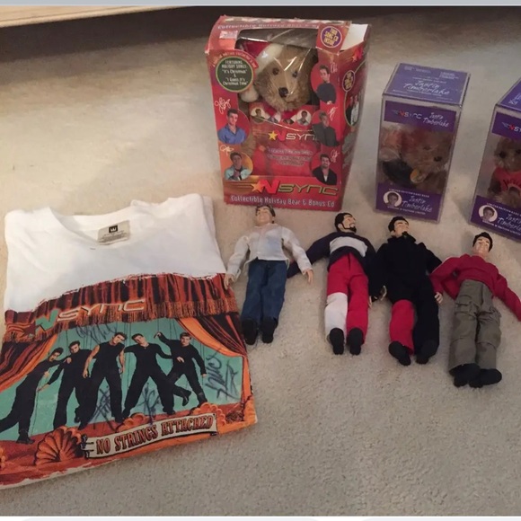 NSYNC memorabilia with signed shirt! - Picture 2 of 2